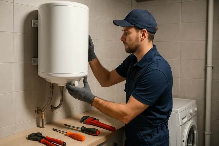 Installation de chauffe-eau à Metz